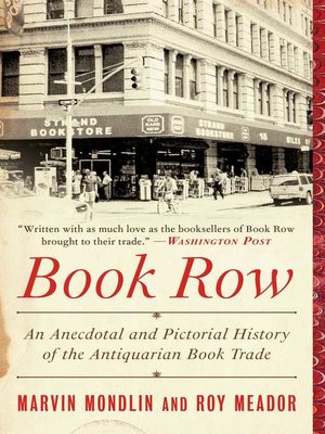cover image of Book Row